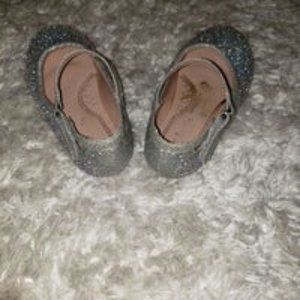 Sparkly irridescent dress shoes toddler size 8